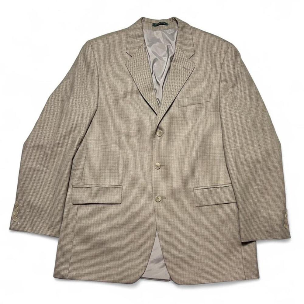 Lauren Ralph Lauren Canada Made Two Button Sport Coat Blazer Jacket 42L